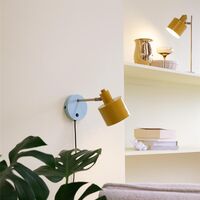 Ocean Wall Lamp Curry/Turquoise/Brass
