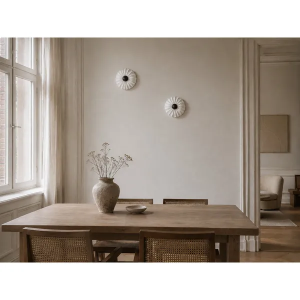 Lilac Ceiling/Wall/Table Lamp Ø25cm Burnished Brass