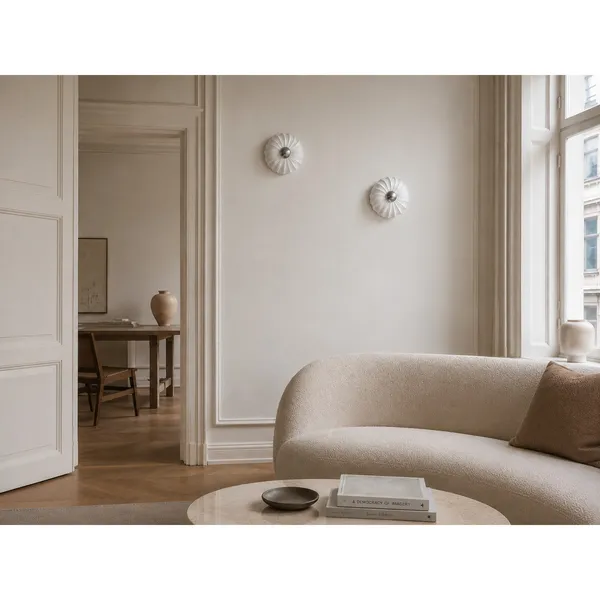 Lilac Ceiling/Wall/Table Lamp Ø25cm Chrome