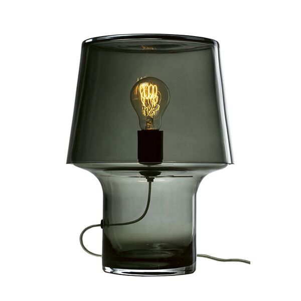 Cosy In Grey Lampe à Poser Gris Transparent