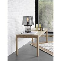 Cozy In Grey Tischlampe Transparent Grau