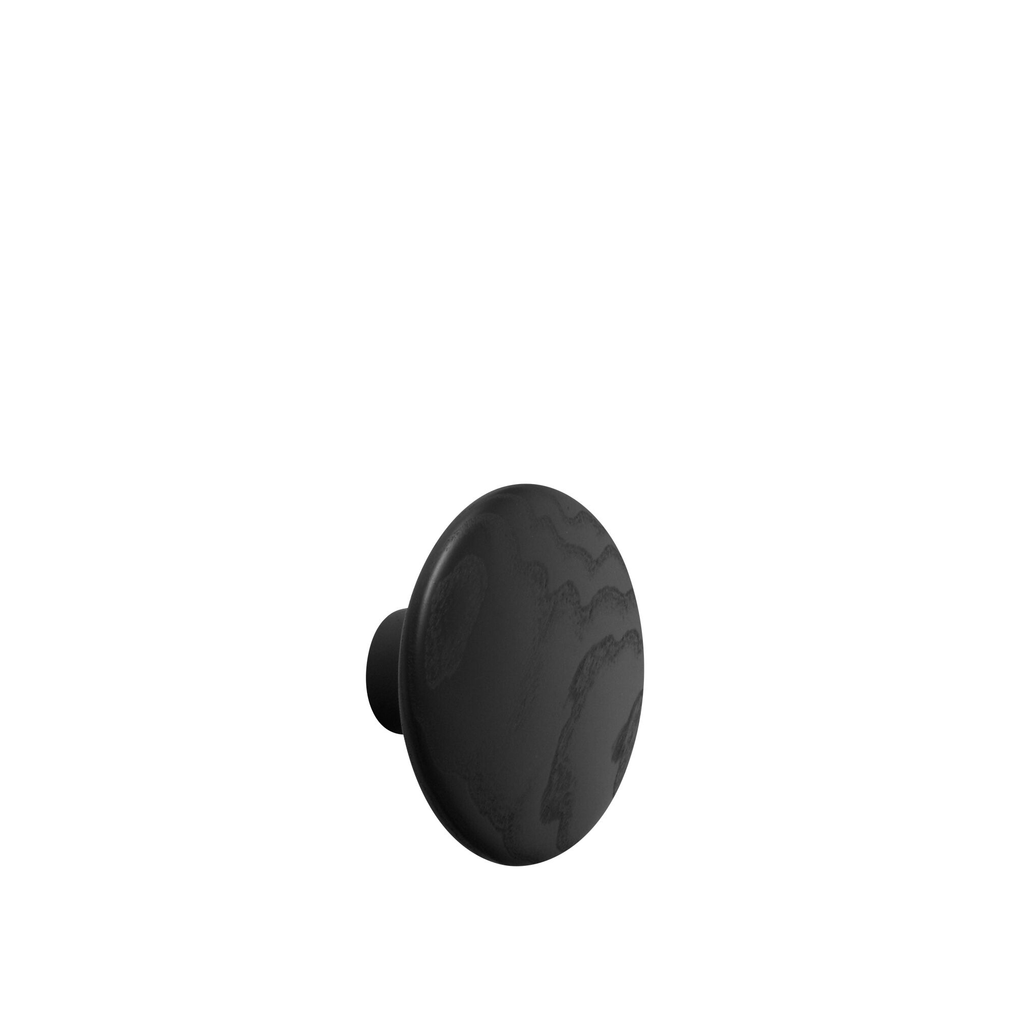 Dots Crochet Bois Ø13 Noir