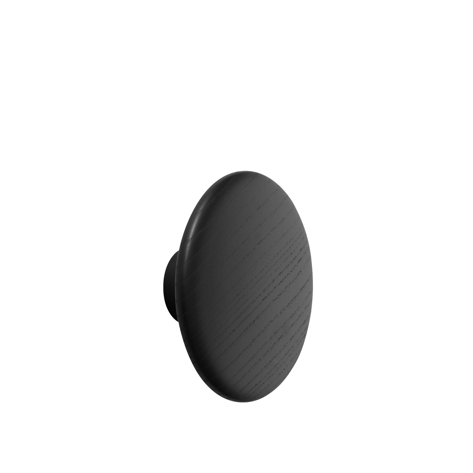 Dots Crochet Bois Ø17 Noir
