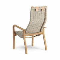Primo Hoge Fauteuil Geolied Eiken/Naturel