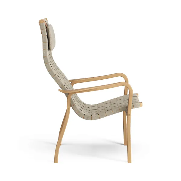 Primo Hoge Fauteuil Geolied Eiken/Naturel