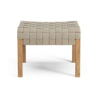 Primo Footstool Oiled Oak/Natural