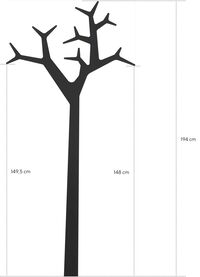 Tree Knaggrekke H194 Sort