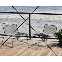 Hee Fauteuil Zwart