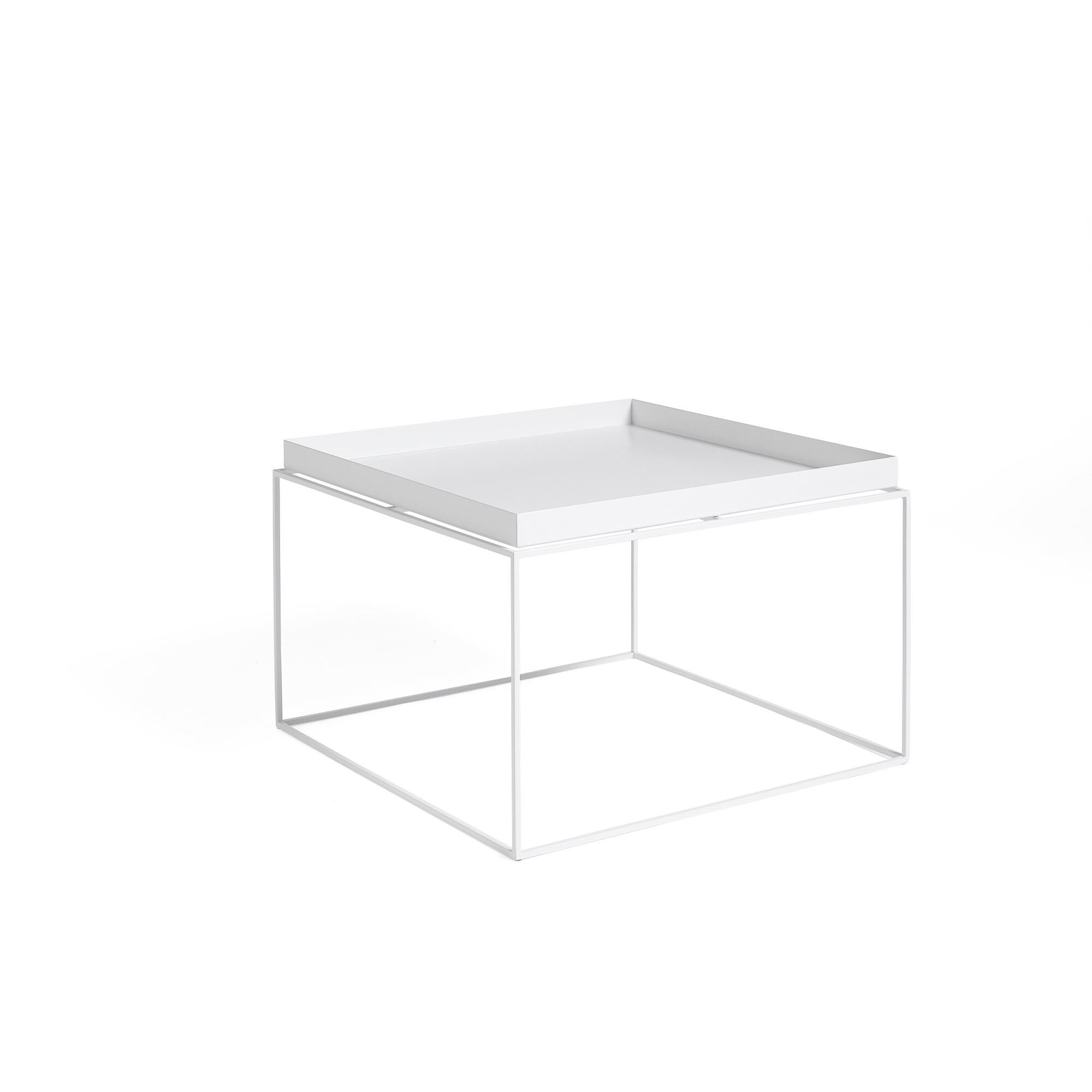Tray Table Basse Blanche