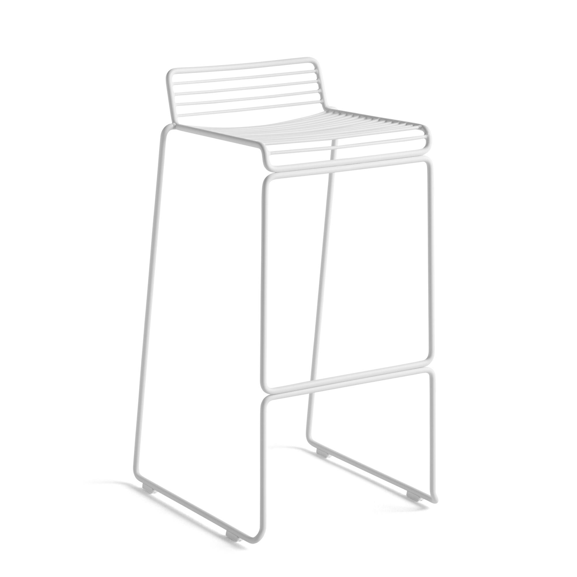 Hee Tabouret de Bar H75 Blanc