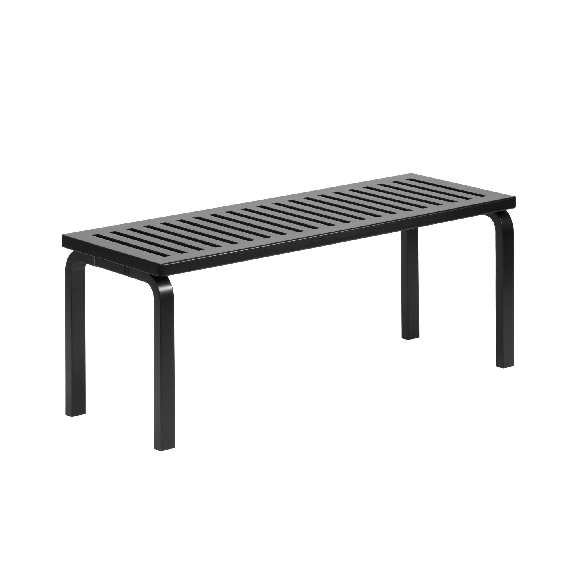 153 Benk Størrelse A L112,5 cm Sortlakkert Sort