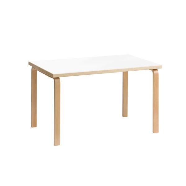 81B Eettafel 75x120 Wit
