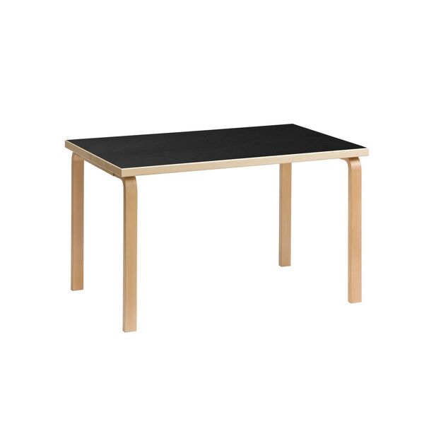 81B Eettafel 75x120 Zwart
