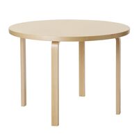 Aalto 90A Round Table Birch