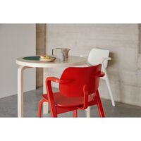 90B Eettafel Ø75 Wit
