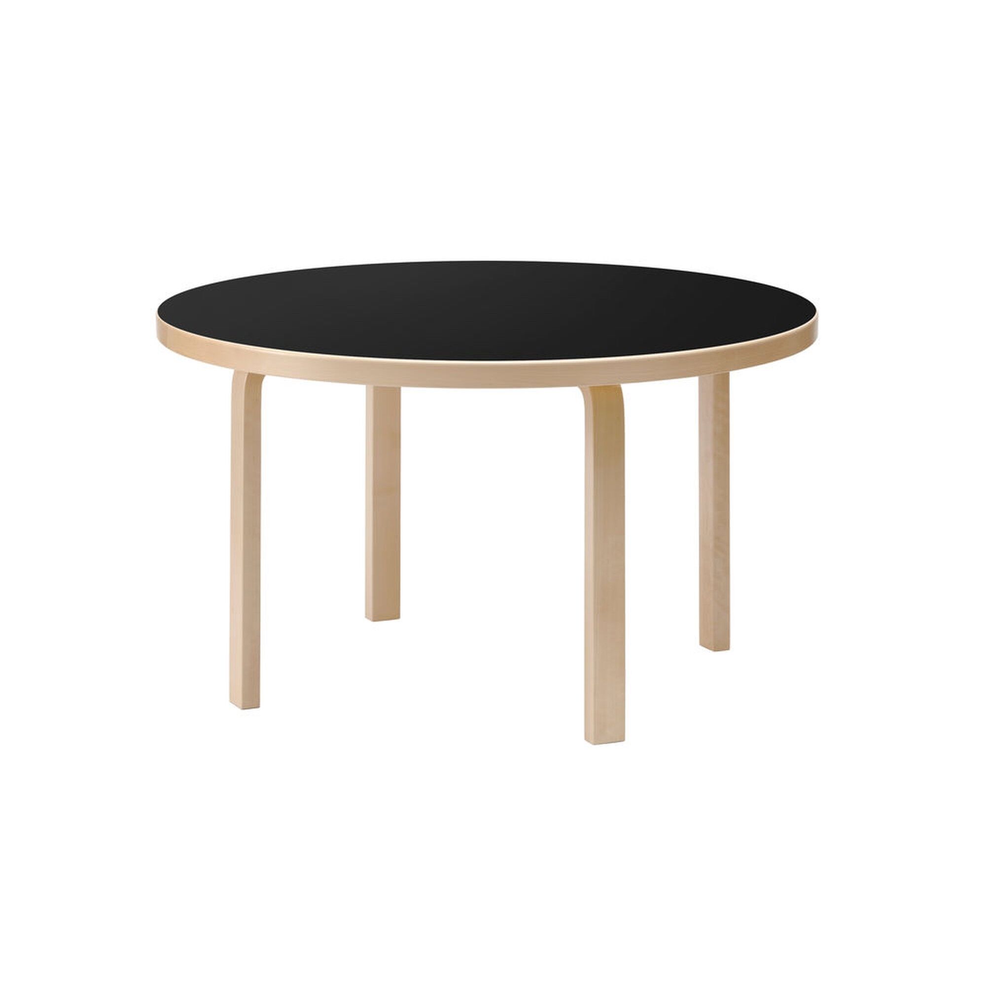 Aalto 91 Spisebord Sortlamineret Birk