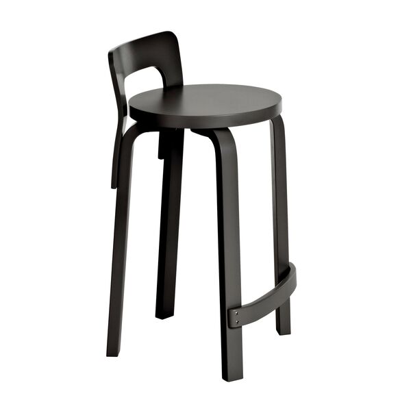 K65 Bar Stool Black