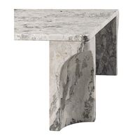Doric Coffee Table 140x80 cm Stormy Gray