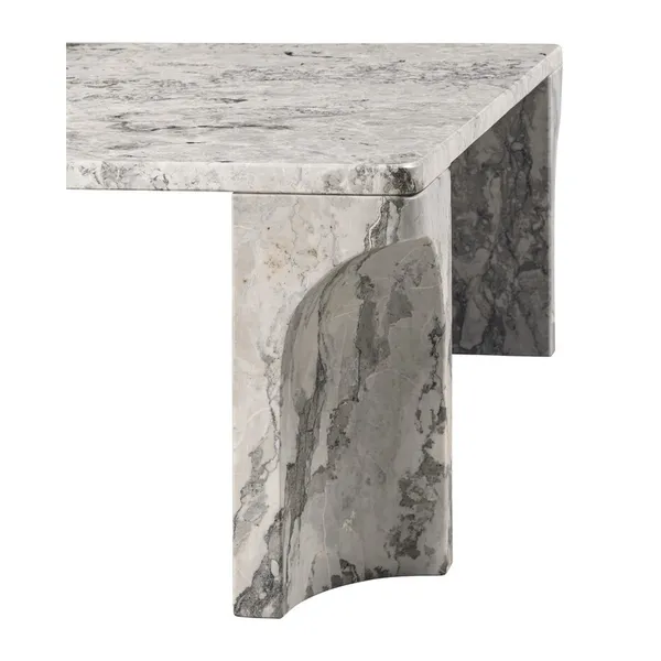 Doric Coffee Table 140x80 cm Stormy Gray