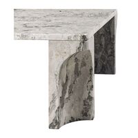 Doric Coffee Table 80x80 cm Stormy Gray