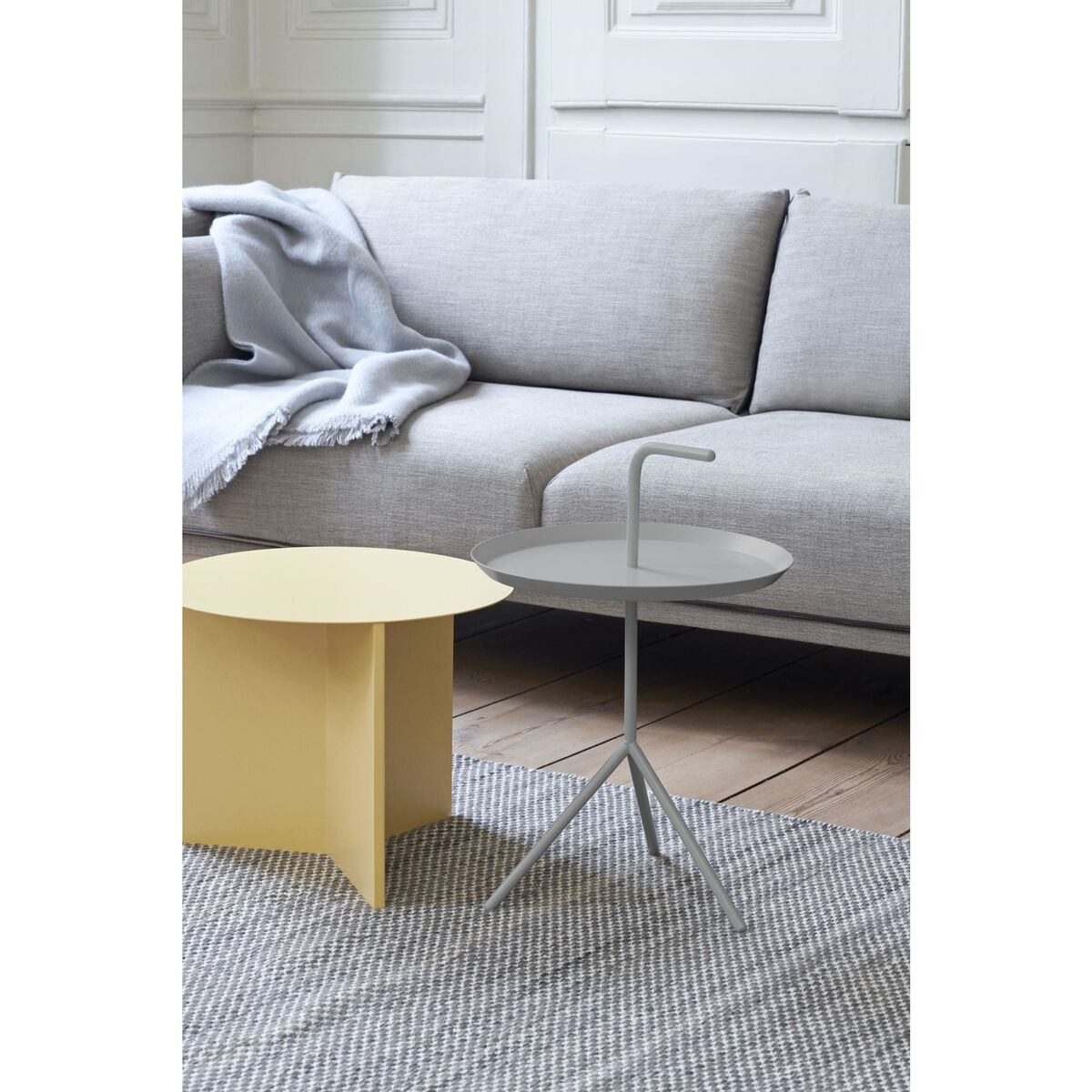 DLM Tavolino Ø38 Grigio