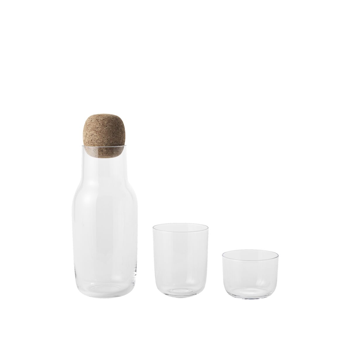 Verre Corky 4 Pcs Transparent 6 cm