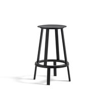 Sgabello da Bar Revolver Basso Nero