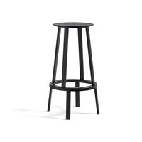 Taburete Alto Revolver Negro