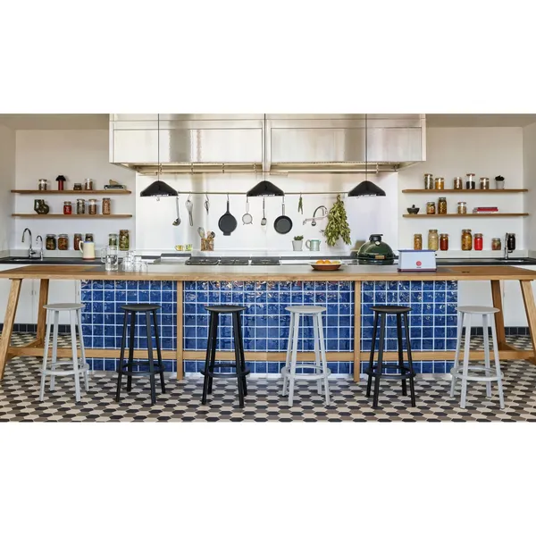 Revolver Barstool High Black