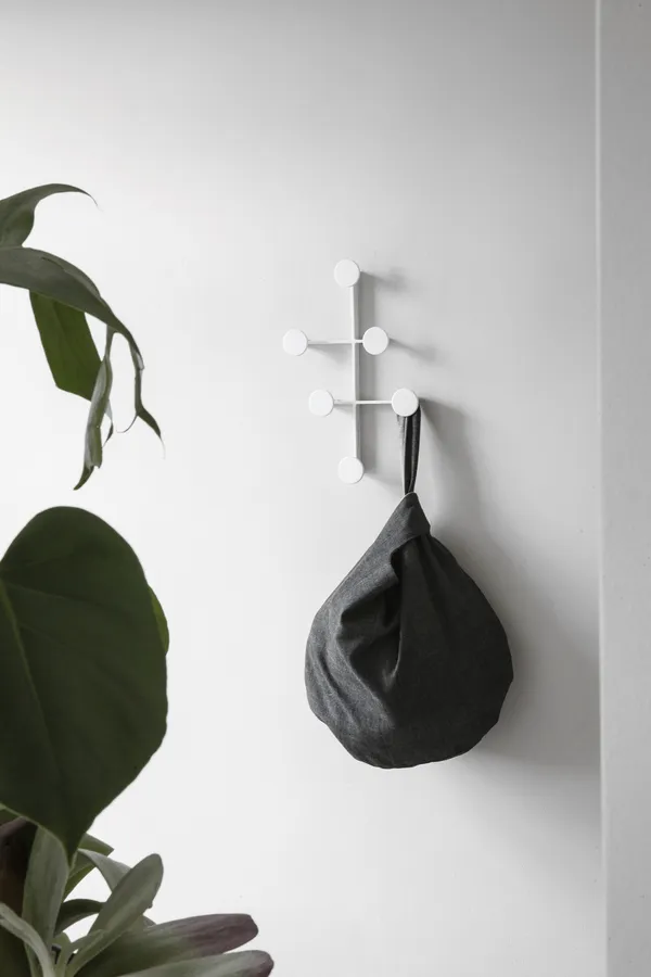 Afteroom Coat Rack White