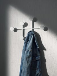 Afteroom Coat Rack White