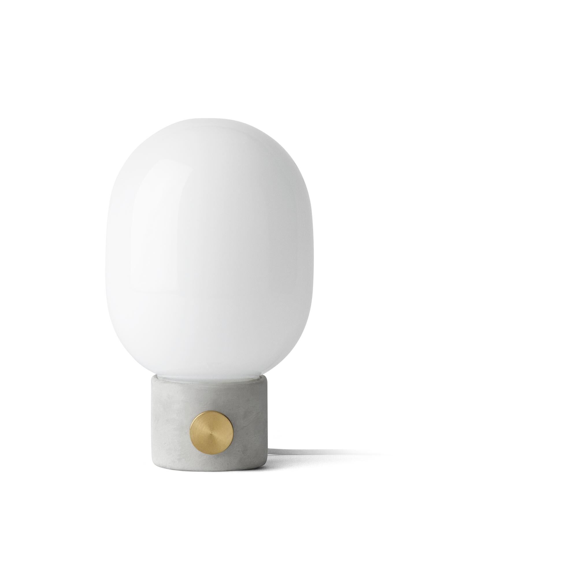 Lampe à Poser en Béton JWDA Gris et Laiton
