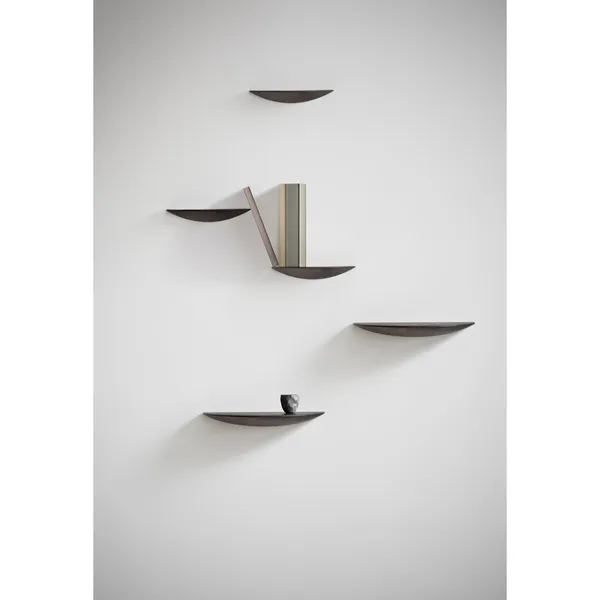 Gridy Fungi Shelf Small Natural Oak