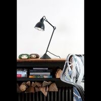 Zwart Tafellamp Mat