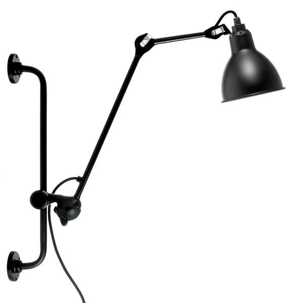 N210 V&auml;gglampa Matt Svart