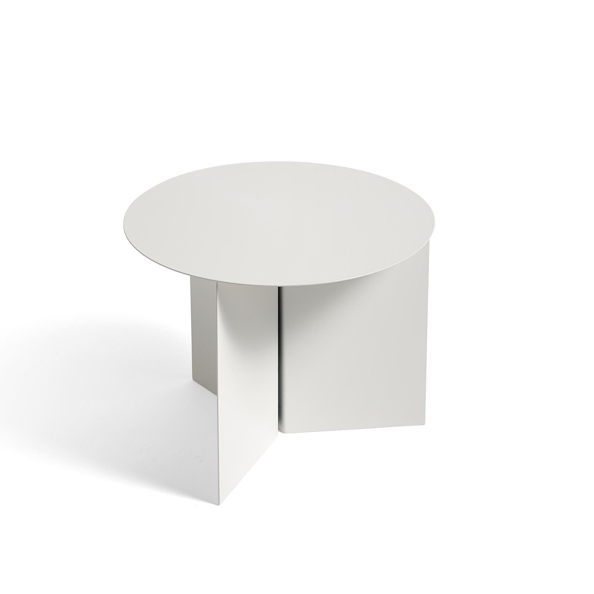 Slit Couchtisch Rund Ø45 Weiß