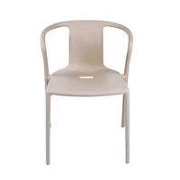 Air-Armchair Dining Chair with Armrests Beige