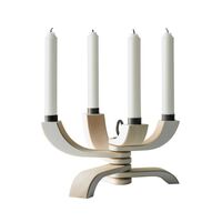 Nordic Light 4-haarainen Kynttilänjalka, Valkoinen