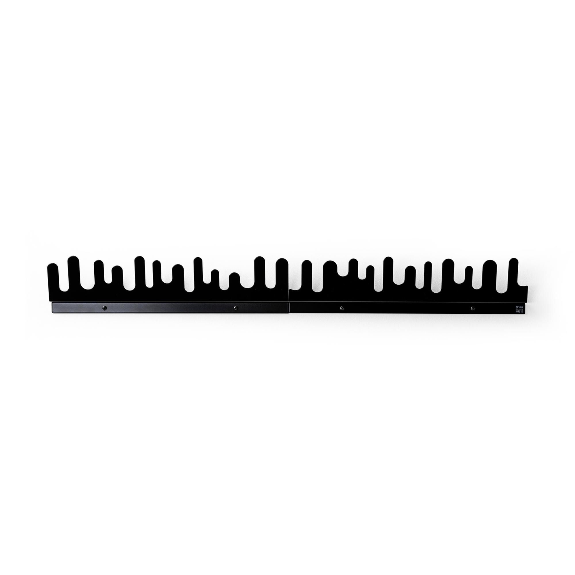 Porte-manteau Wave Noir de