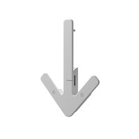 Arrow -koukku, Valkoinen