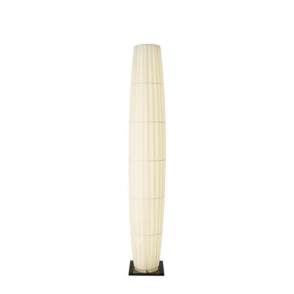 Colonne Stehleuchte Weiß/Schwarzer Marmor