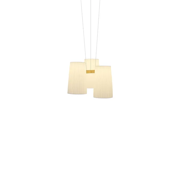 Fiesta 3 hanglamp Ø63 wit/goud