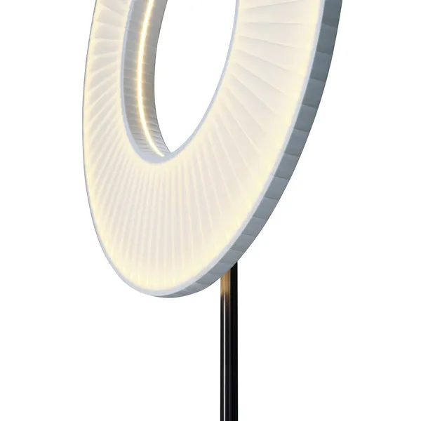 Iris Totem Stehleuchte Medium Weiß/Weißer Marmor