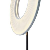 Iris Totem Stehleuchte Medium Weiß/Weißer Marmor