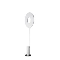 Iris Totem Stehleuchte Medium Weiß/Weißer Marmor
