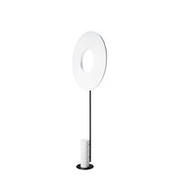 Iris Totem Stehleuchte groß Weiß/Weißer Marmor