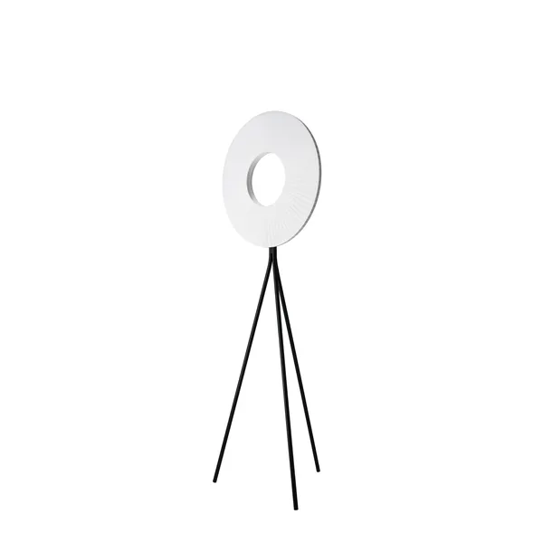 Iris Tripod-Stehleuchte Medium Weiß