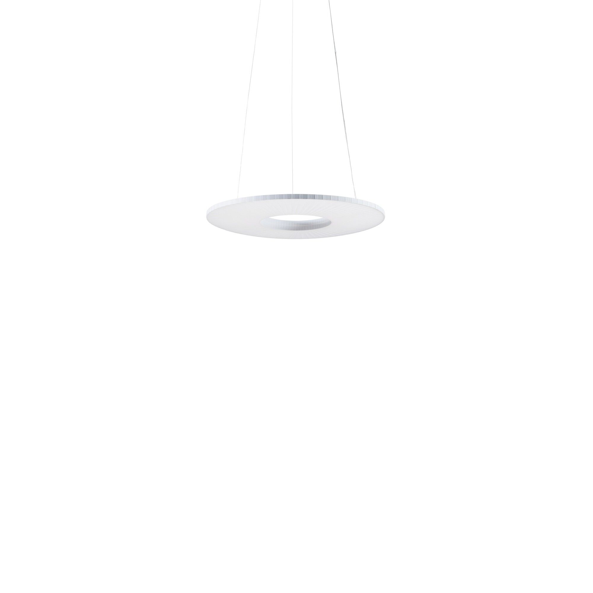 Iris Suspension horizontale Ø60 Blanche