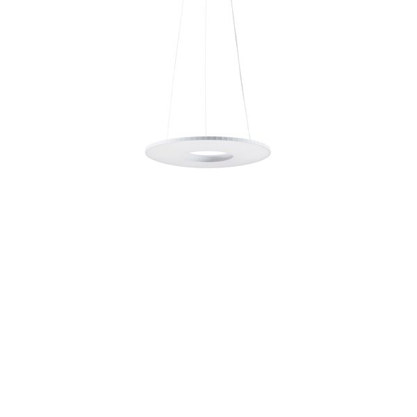 Iris hanglamp horizontaal Ø60 wit