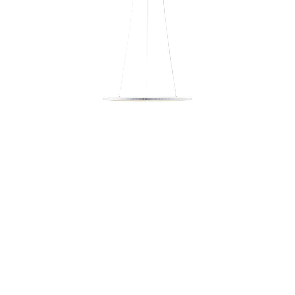 Iris hanglamp horizontaal Ø60 wit